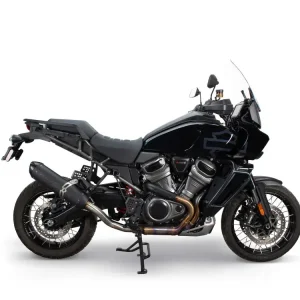 Two Brothers Racing Slip-On for Harley-Davidson Pan America S1R - Black Mega Sale