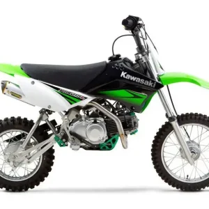 Two Brothers Racing Alloy Stainless Steel Full System for Kawasaki KLX110/L '02-23 Genuine