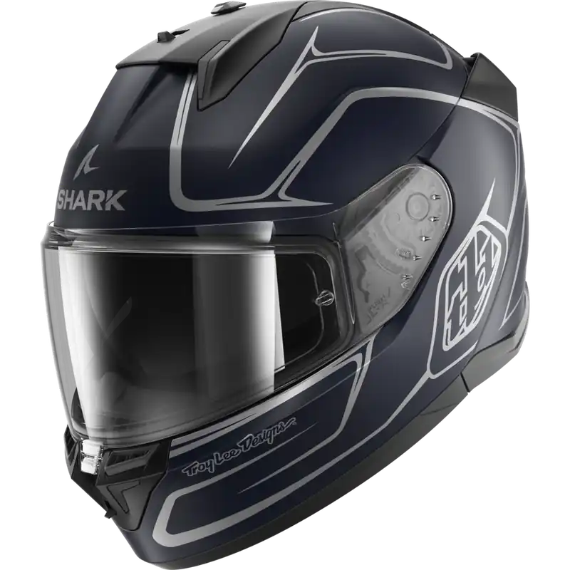 Shark D-Skwal 3 Drone Full Face Helmet - Matte Blue/Silver - L Cheap