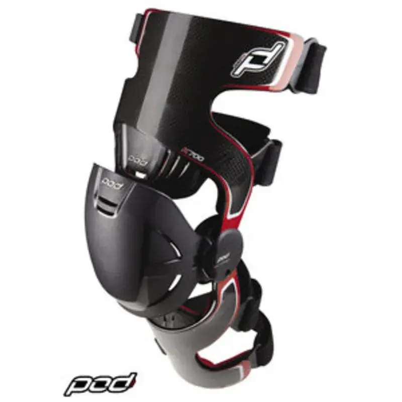Top Pick Pod K700 Knee Brace - Right - Black/Red - S