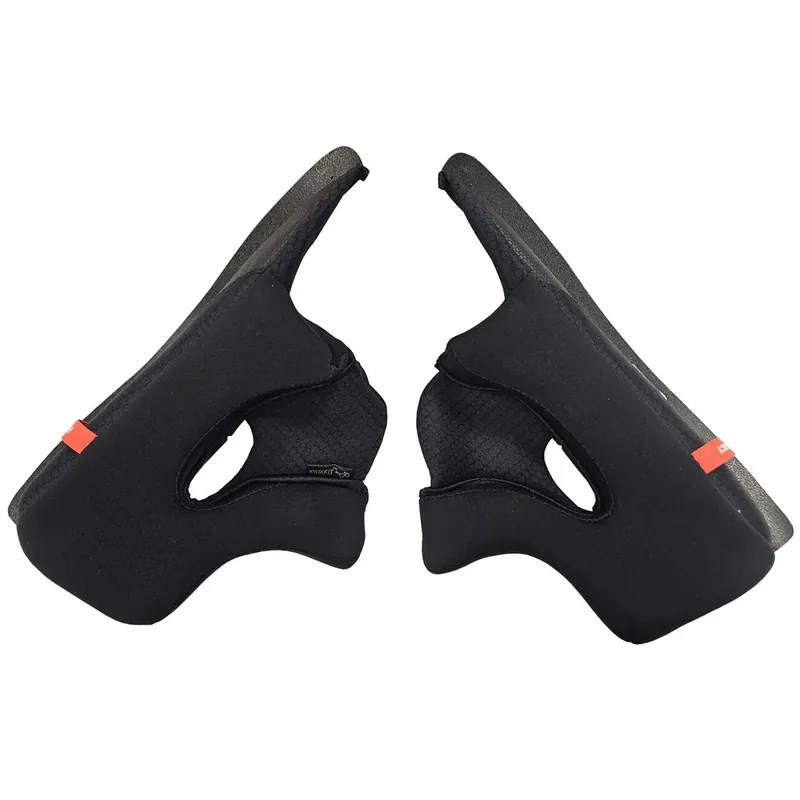 ScorpionExo Exo-1400 Evo/Exo-1400 Evo II Carbon Air Cheek Pads - Black - XS Latest