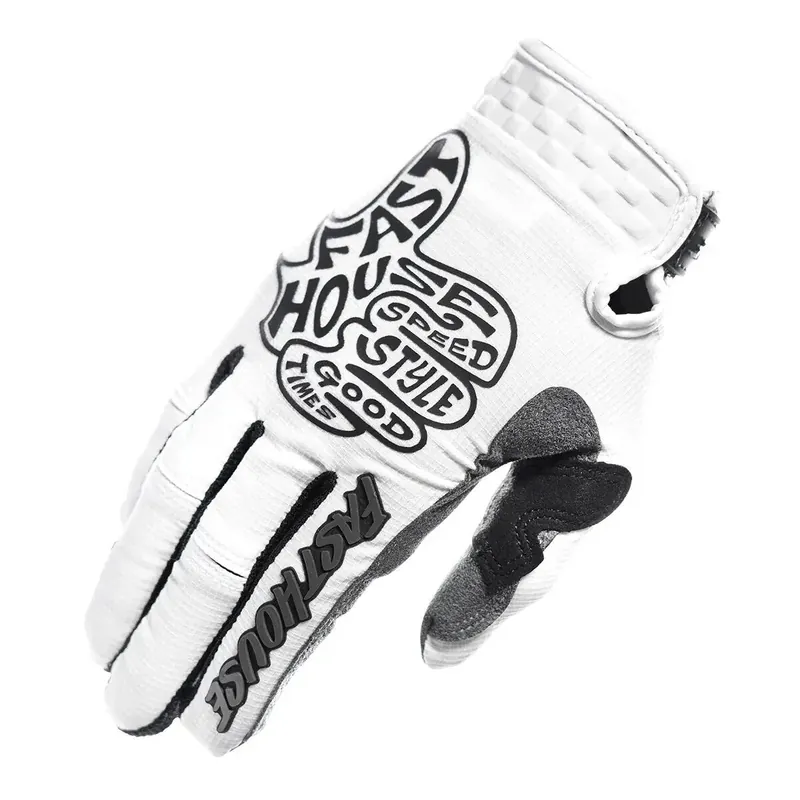 Fasthouse Speed Style Club MX Gloves - White - XS Editor鈥檚 Pick