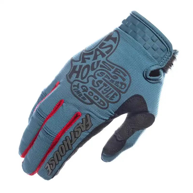 Top Pick Fasthouse Speed Style Club MX Gloves - Teal - S