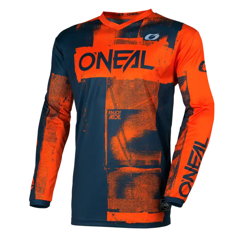 Direct From Manufacturer Oneal 2026 Element Youth Roller V.26 MX Jersey - Blue/Orange - XS