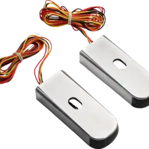 Affordable Alloy Art #DSL8-2R - LED Strut Light - Red/Raw '06-'17 FXD