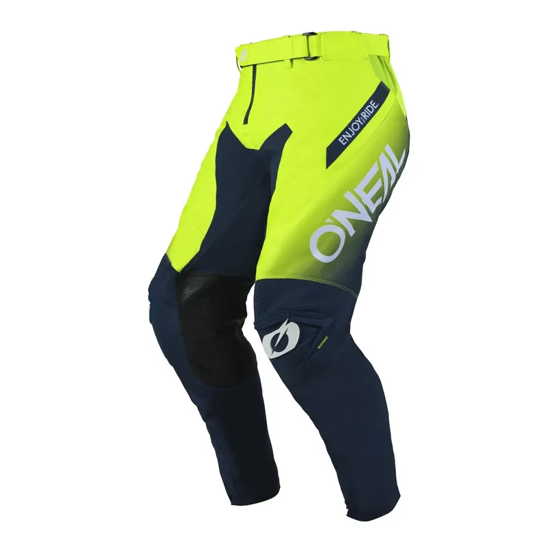 Oneal 2026 Mayhem Hexx V.26 MX Pants - Blue/Neon Yellow - 30 Viral