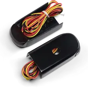 Alloy Art #SSL-LG-3B - LED Strut Light - Red/Red Black FXLR Fast Shipping
