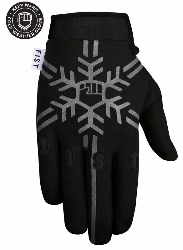 Fist Handwear Frosty Fingers Reflector MX Glove - Black - S Limited Edition