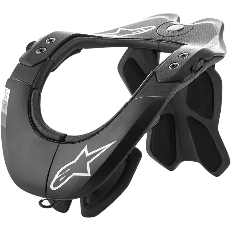 Alpinestars Bns Tech 2 Neck Protector - Black/Grey - L-XL Brand New