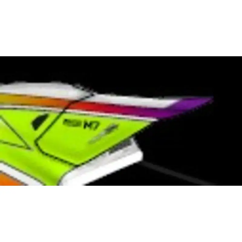 Alpinestars Visor for ECE 22.06 SM7 Fuse - White/Fluro Yellow/Purple Glossy - OS Super Sale