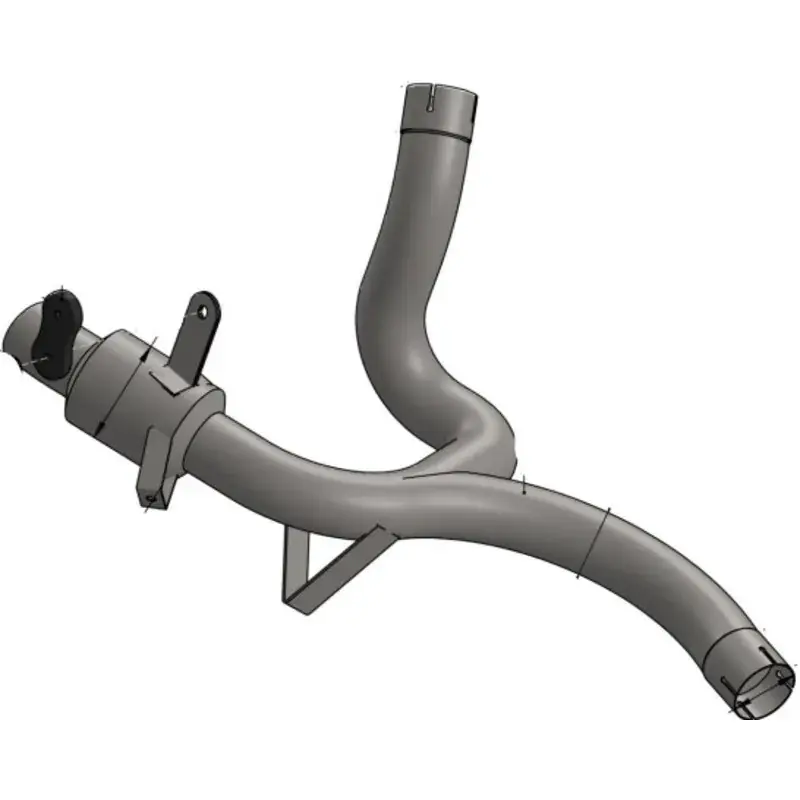 Leovince Cat Eliminator (Link Pipe) For Ducati Multistrada 950/S '21> - Stainless High Quality