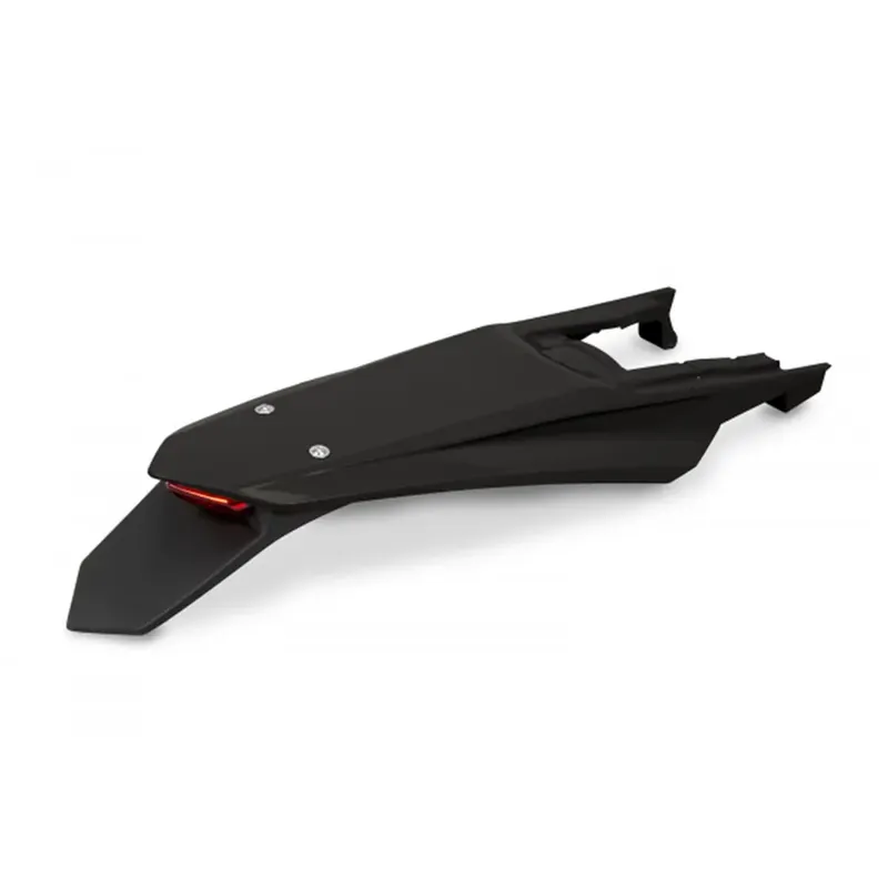 UFO Enduro Led Rear Fender - KTM EXC 150/XC W150/XC W150TPI/EXC 250/XC W250/EXC-F 250/XCF W250/EXC 300/XC W300/EXC-F 350 24-25 - Black Place Order