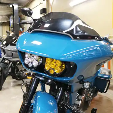 Cali Raised Moto 2015-2023 Road Glide Baja Designs LP6 Lighting Bracket & Harness Save Now