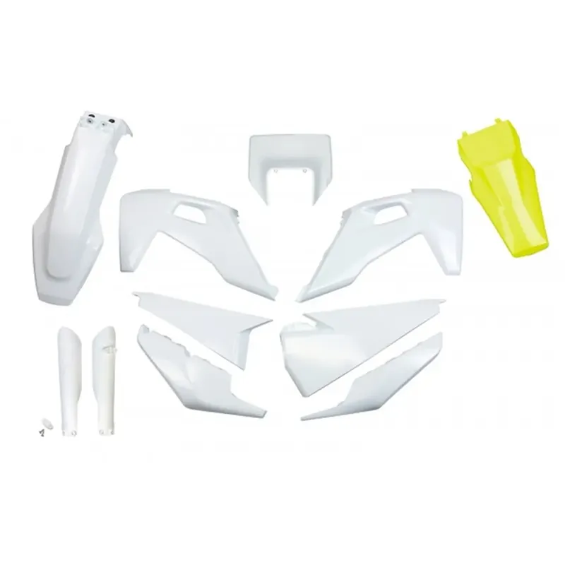 Authentic UFO Full Plastics Kit - TC 85 18-24 - OEM 23 - White/Neon Yellow