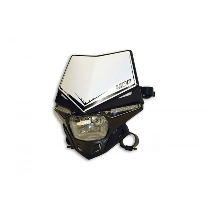 UFO Motocross Cruiser Headlight - Black Affordable