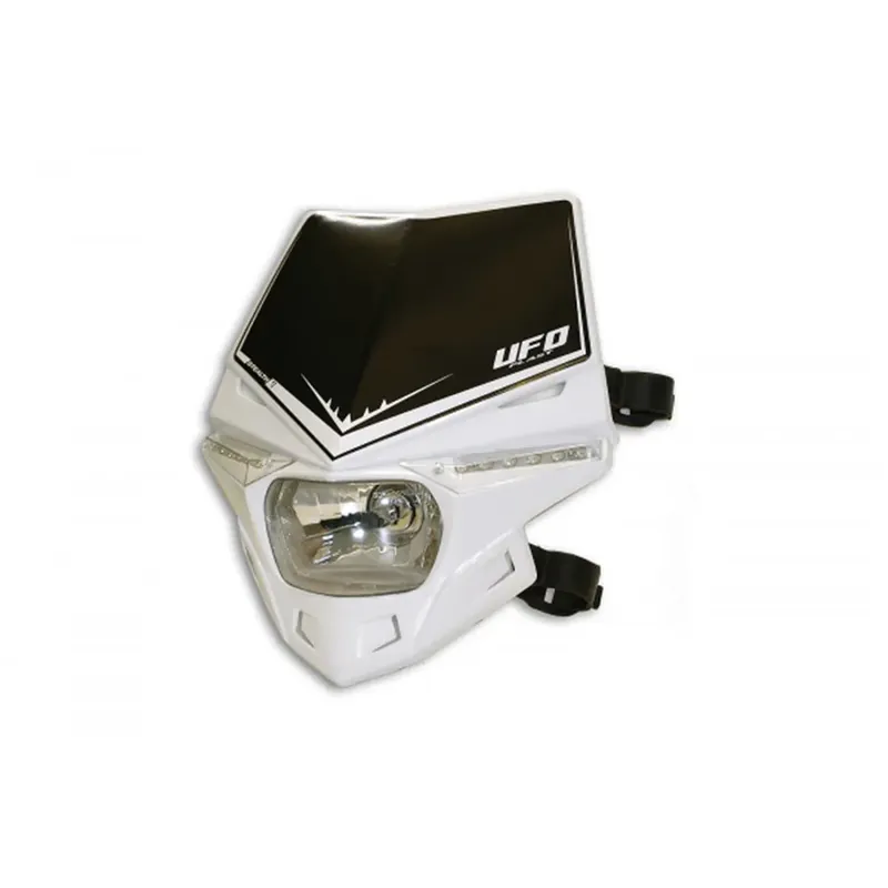 Best Choice UFO Motocross Stealth Headlight - Black