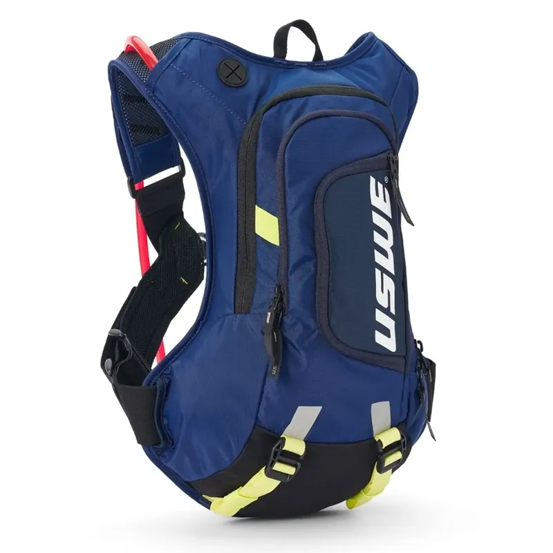 USWE Moto Hydro 8L Dirt Biking Hydration Pack - Blue Free Returns