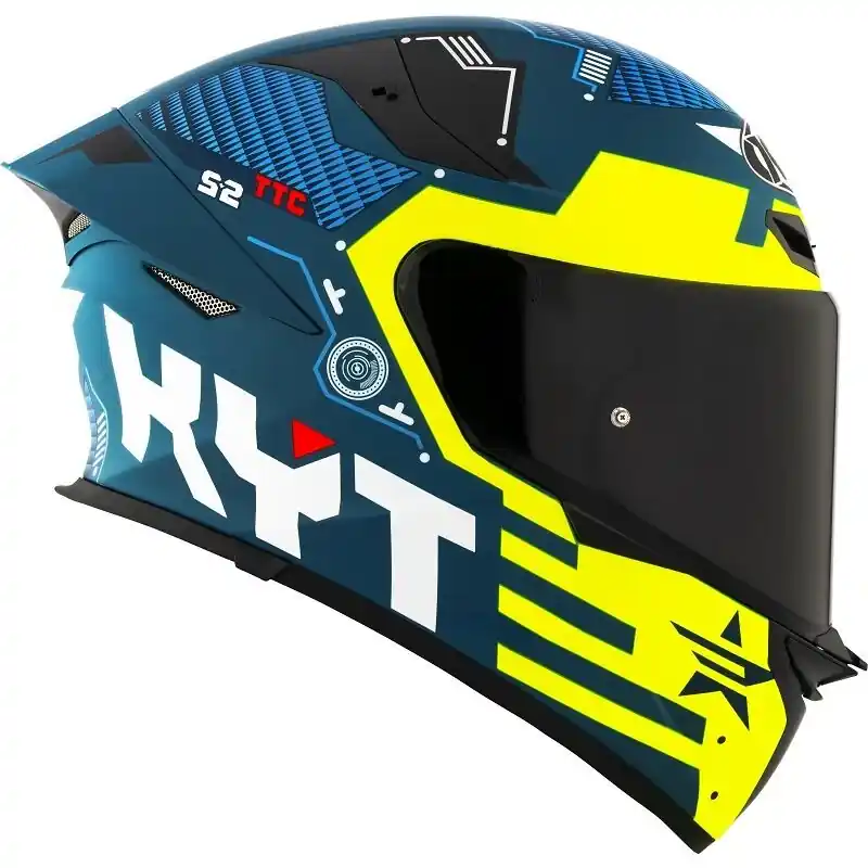 Reduced Price KYT TT Revo Fuselage Full Face Helmet - Matte Yellow - XS