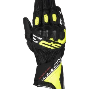 Alpinestars SP 3 Motorcycle Gloves - Black/Fluro Yellow/White - S Grab Now
