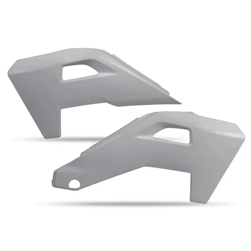 UFO Husqvarna Radiator Covers - TC125 25 - Grey Same Day Shipping