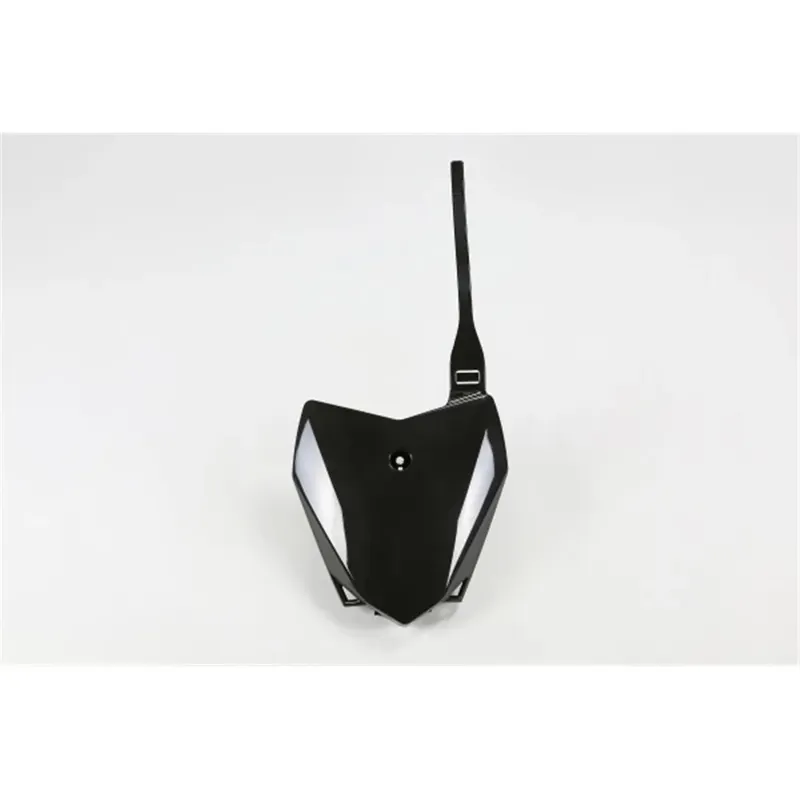 UFO Kawasaki Front No. Plate - KLX110 10-25 - Black One Day Deal