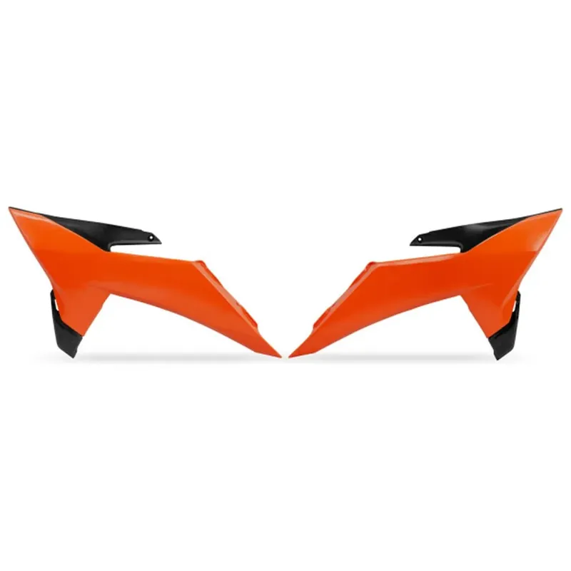 UFO KTM Radiator Covers - SX125 25 - Orange Free Returns