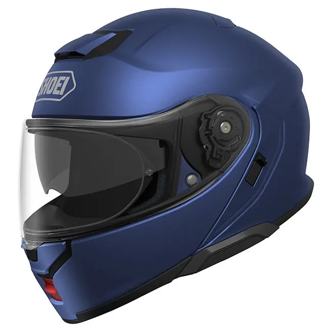 Same Day Shipping Shoei Neotec 3 Helmet - Metallic Matte Blue - XS