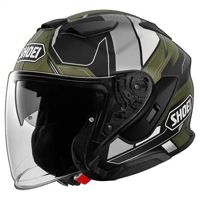 Shoei J-Cruise 3 Whizzy Helmet TC-11 - Black/Grey - XS Buy Today