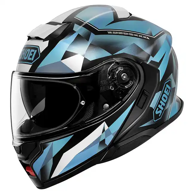 Shoei Neotec 3 Fragments Helmet TC-2 - Black/Blue - S Direct From Manufacturer