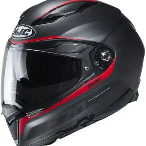 Trending HJC F70 Feron MC-1SF Full Face Helmet - Black/Red - S