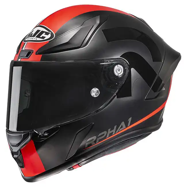 Price Drop HJC RPHA 1 Senin MC-1SF Full Face Helmet - Black/Red - S