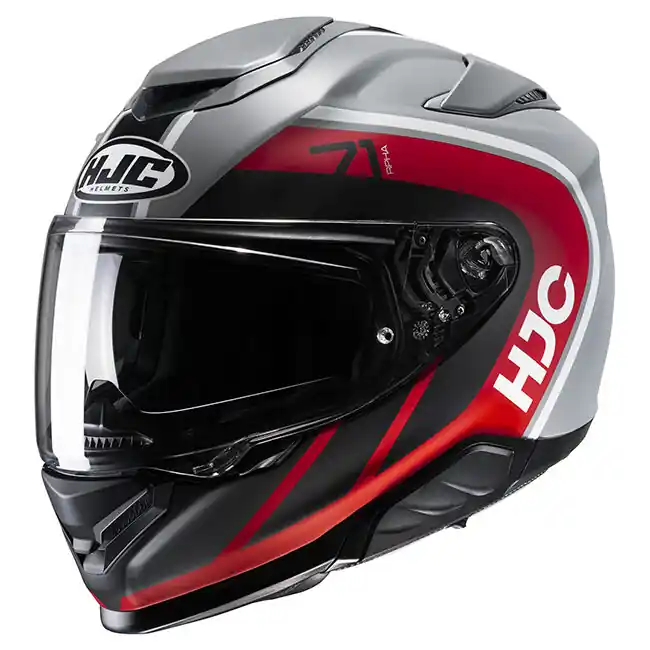Price Cut HJC RPHA 71 Mapos MC-1SF Full Face Helmet - Grey/Red - XS