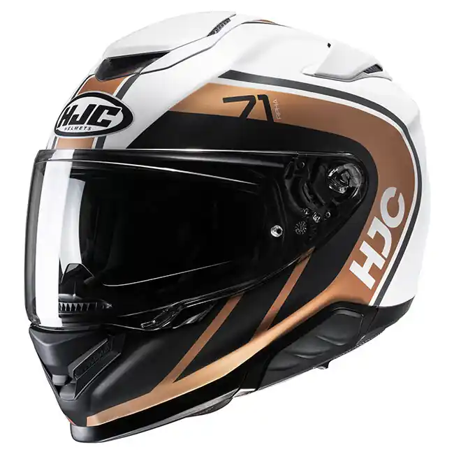 Time-Limited HJC RPHA 71 Mapos MC-9SF Full Face Helmet - White/Bronze - 2XL