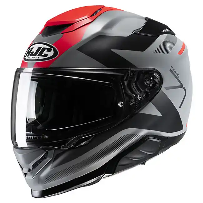 Buy Direct HJC RPHA 71 Pinna MC-1SF Full Face Helmet - Grey/Red - XS