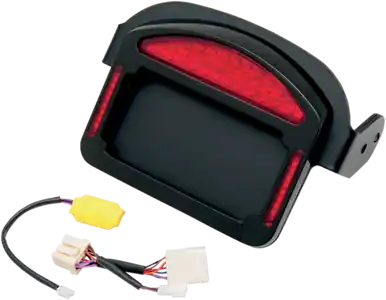 Best Price Cycle Visions CV-4816B - Taillight Eliminator - '06-'10 FXST - Black