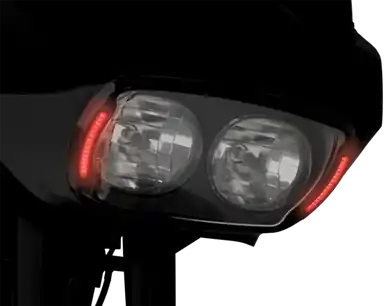 Cycle Visions CV-4852 - Illumabezel - Black w/Smoke Lens Deal