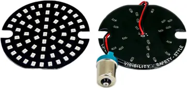 Today Only Cyron AC1156PFR - Led Turn Signal Inserts 3" 1156 Red