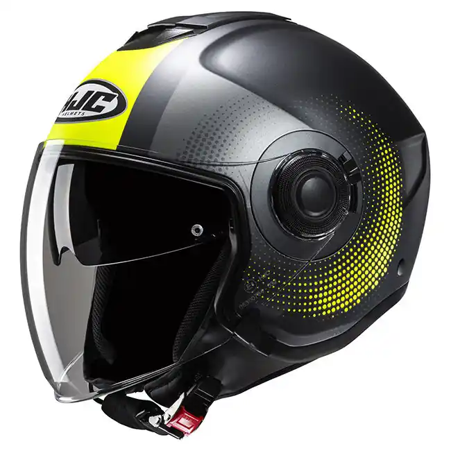 Cheap HJC i40N Pyle MC-3HSF Modular Helmet - Black/Yellow - XS