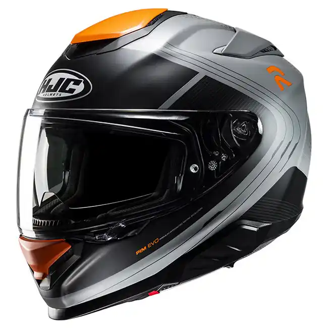 Big Sale HJC RPHA 71 Frepe MC-7SF Full Face Helmet - Black/Orange - XS