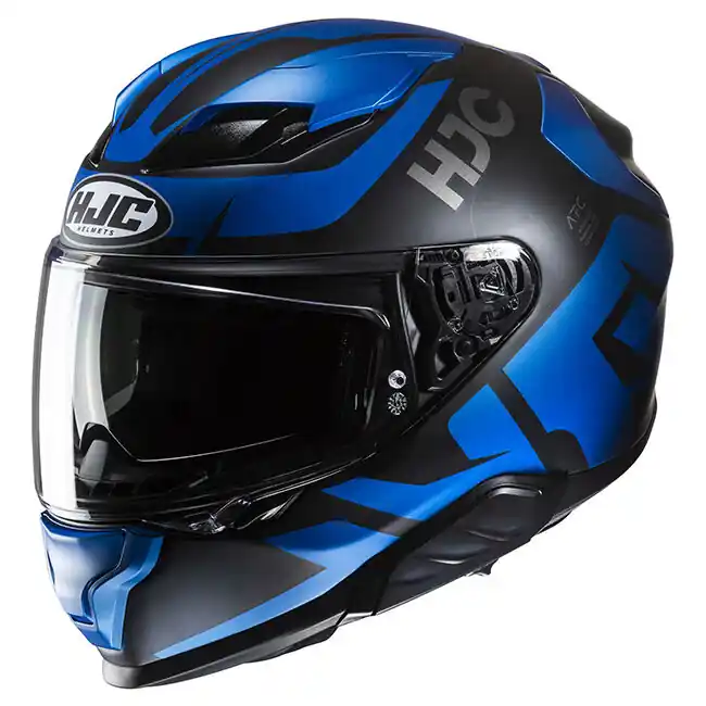 Clearance HJC F71 Bard MC-2SF Full Face Helmet - Black/Blue - L