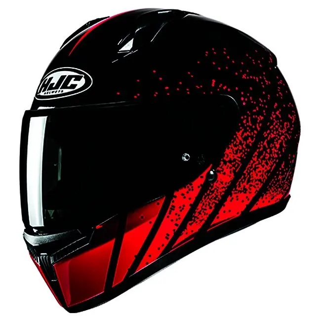 Weekend Sale HJC C10 Haven MC-1 Full Face Helmet - Black/Red - XS