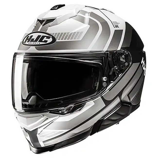 Viral HJC i71 Viz MC-5 Full Face Helmet - White/Grey/Black - XS