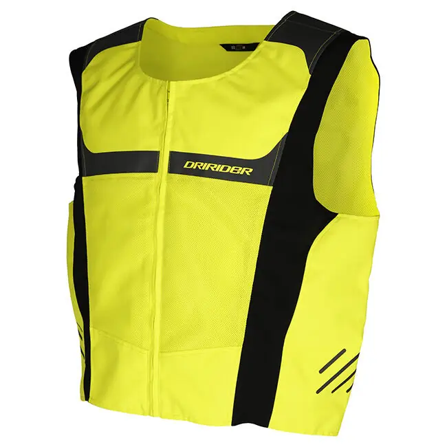 Time-Limited Dri Rider Hi-Vis Mesh Vest - Fluro Yellow - S