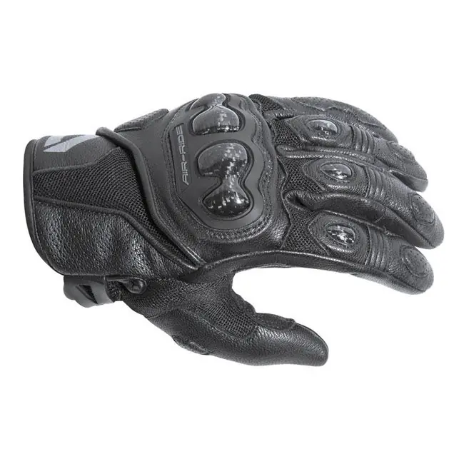 Place Order Dri Rider Air-Ride Gloves - Black/Black - M