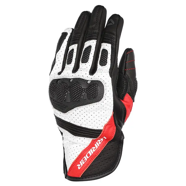 Dri Rider Covert Gloves - Black/White/Red - S New Release