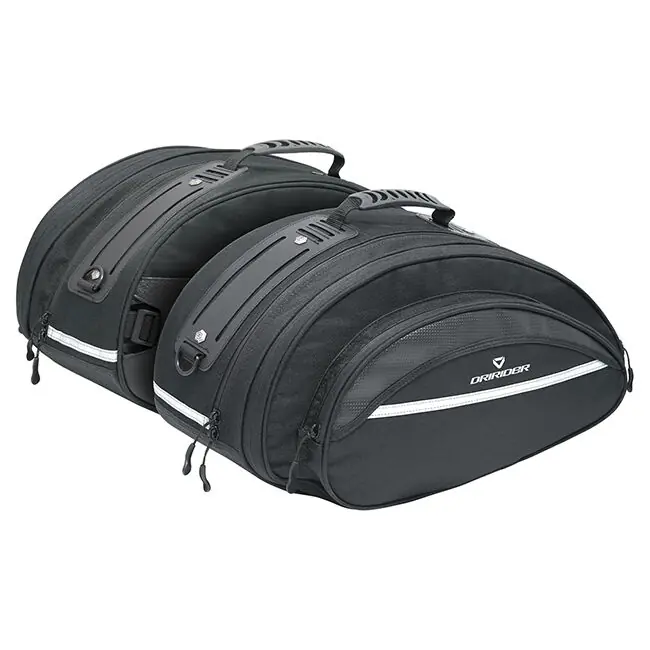 Dri Rider Touring 2 Panniers - Black - 18-31L Professional Grade