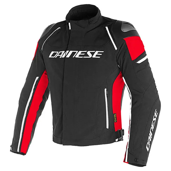 Dainese Racing 3 D-Dry Jacket - Black/Black/Red - 58 New Release