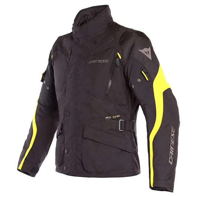 Dainese Tempest 2 D-Dry Jacket - Black/Black/Fluro Yellow - 48 Place Order