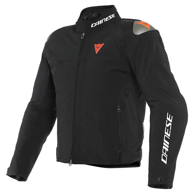 Dainese Indomita D-Dry XT Jacket - Matt Black/Matt Black/Red - 50 Low Price