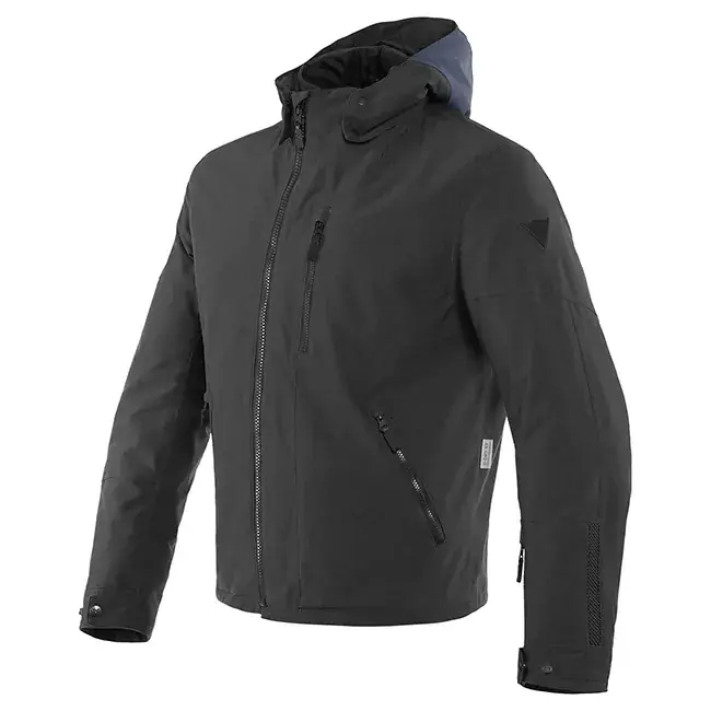 Dainese Mayfair D-Dry Jacket - Ebony Black Black - 64 Handmade